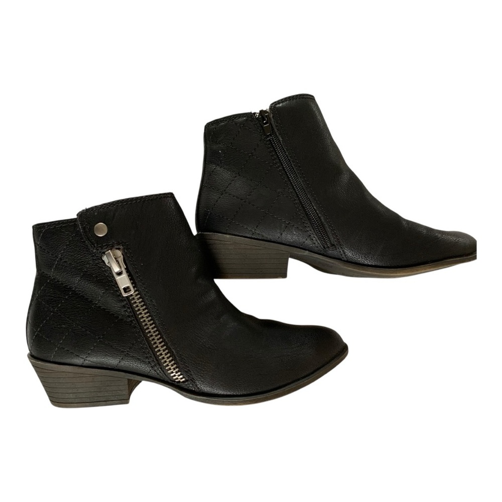 Madden Girl Black Hysteric Ankle Boots Sz 9